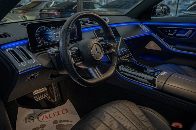 Mercedes-Benz S 400 AMG/Long/4Matic/RSE/Обдухване/Панорама/Burmester/H, снимка 7 - Автомобили и джипове - 53355553