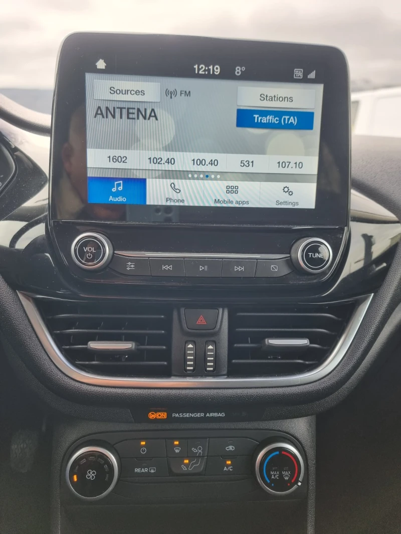 Ford Fiesta 1.5TDCI N1 VAN ЦЕНА С ДДС, снимка 11 - Автомобили и джипове - 53466436