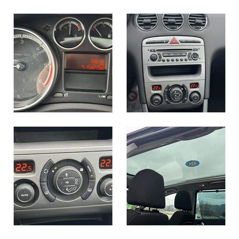 Peugeot 308 SW 1.6HDI 92кс 7 МЕСТА КЛИМАТРОНИК АВТОПИЛОТ, снимка 13 - Автомобили и джипове - 54032834