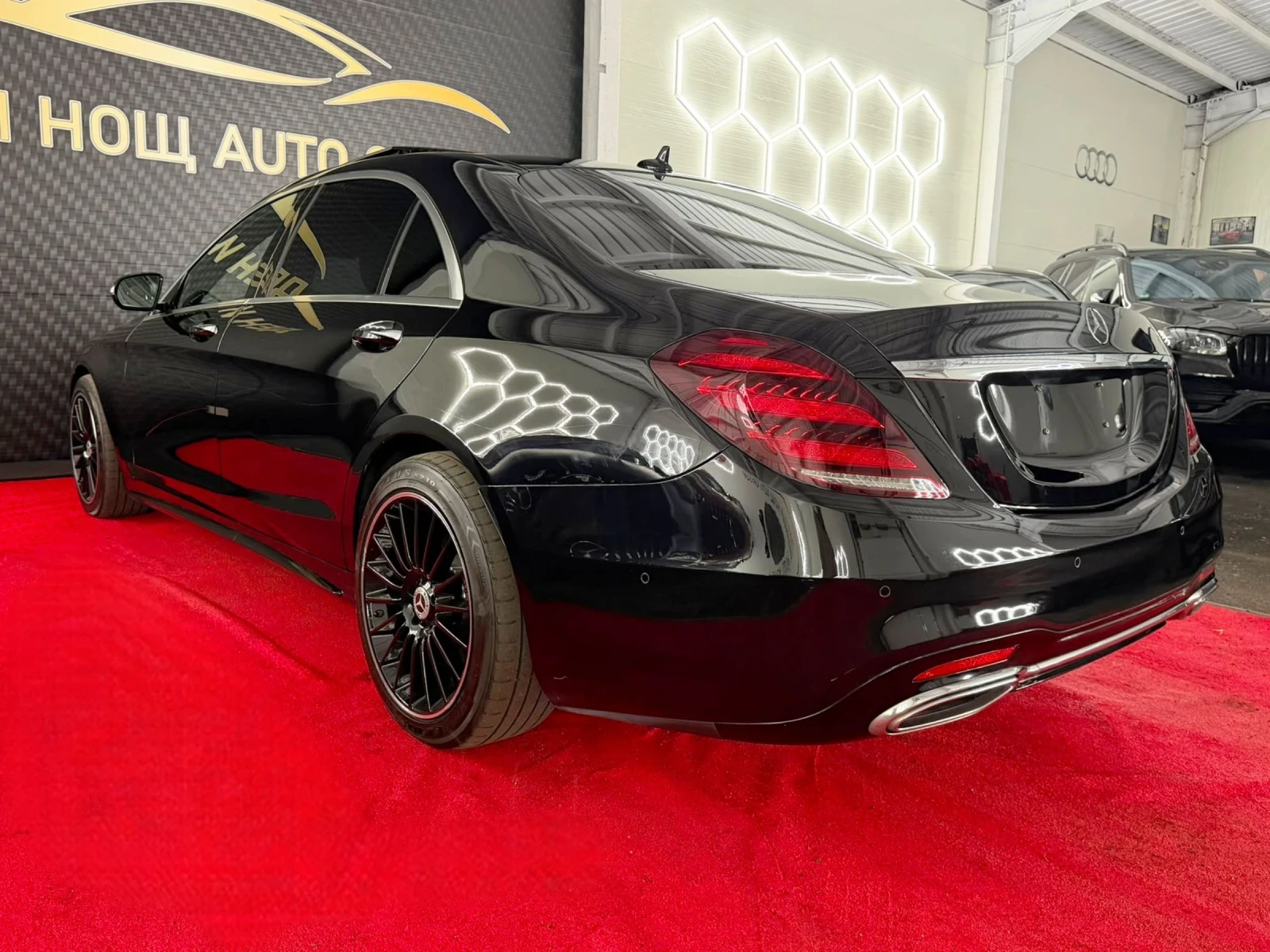 Mercedes-Benz S 400 Mercedes S400d LongAMGChauffeurBURMESTER360PANORAM, снимка 7 - Автомобили и джипове - 55441108