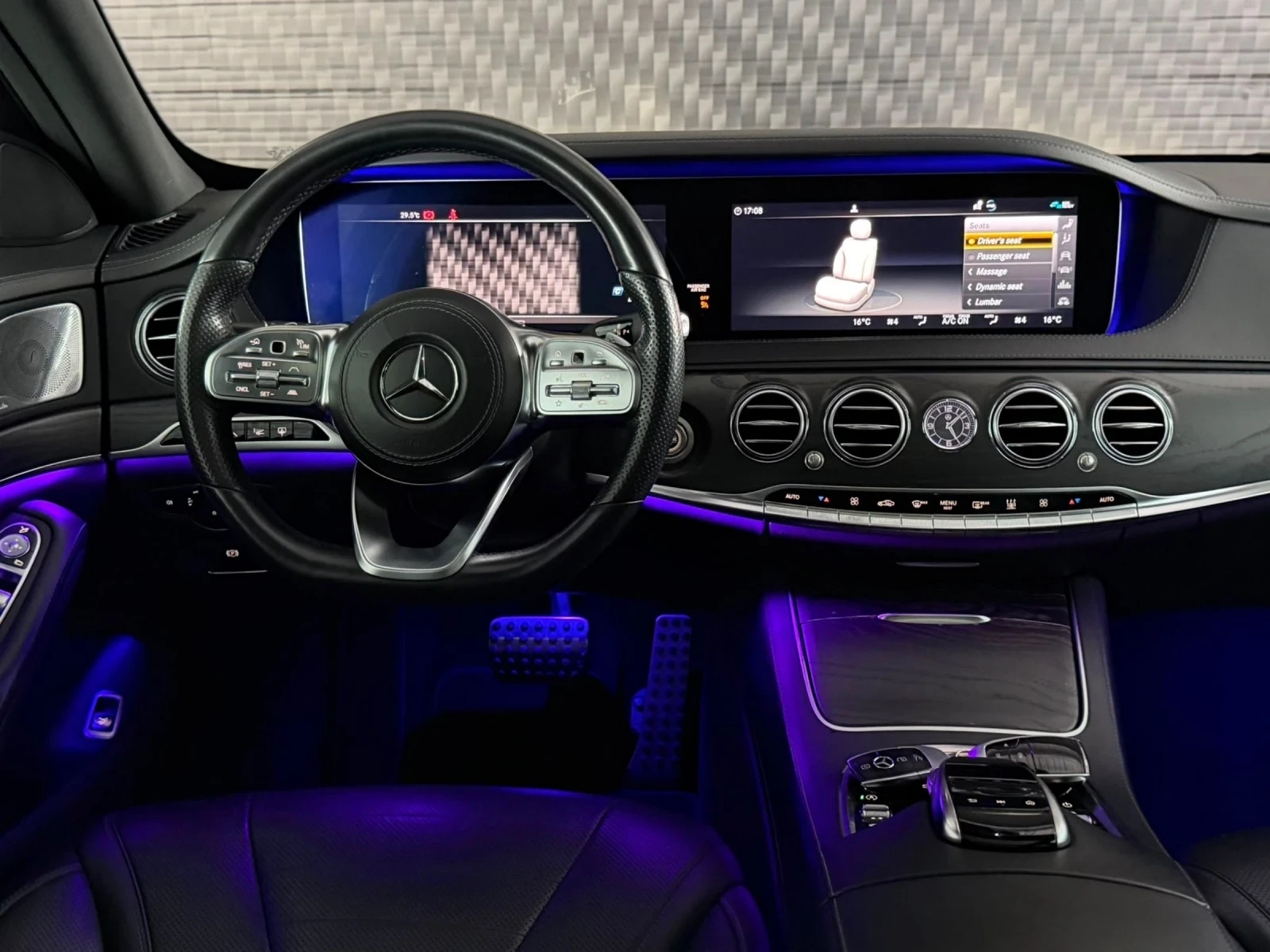 Mercedes-Benz S 400 Mercedes S400d LongAMGChauffeurBURMESTER360PANORAM, снимка 13 - Автомобили и джипове - 55441108
