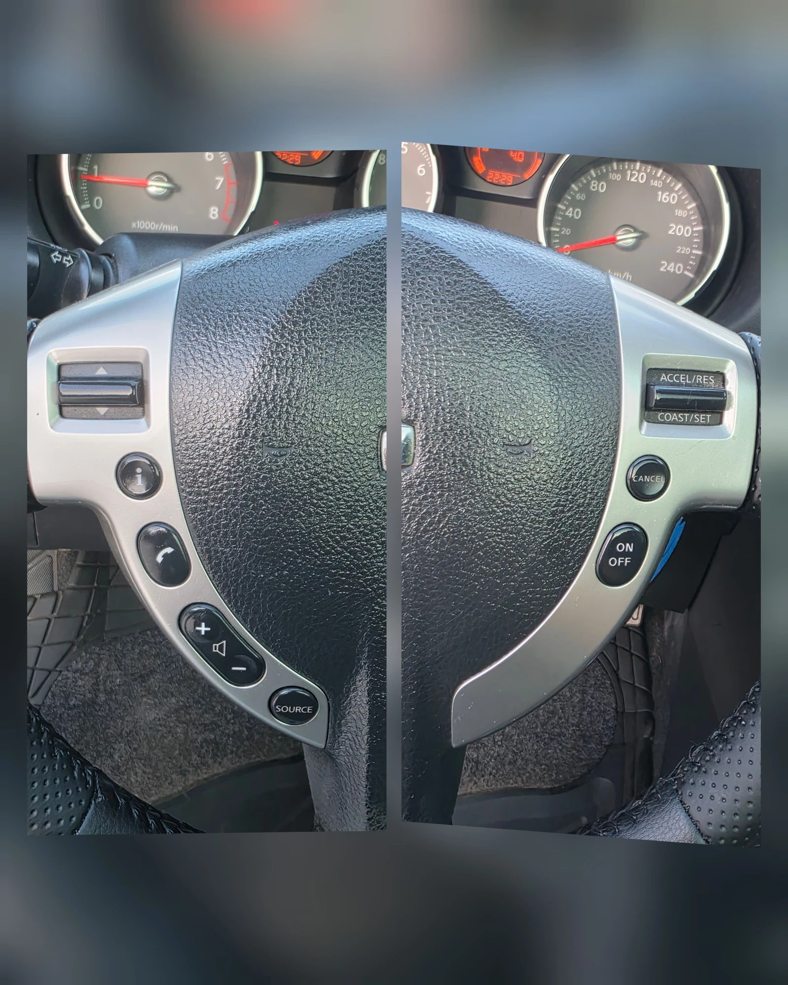 Nissan Qashqai Кожа Подгрев Панорама, снимка 13 - Автомобили и джипове - 55023872