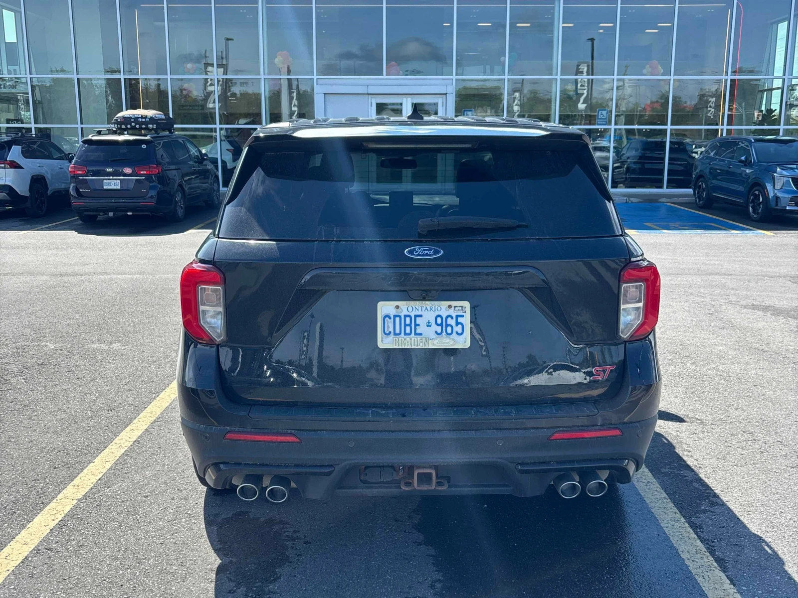 Ford Explorer * ST * АВТОКРЕДИТ БЕЗ ПЪРВОНАЧАЛНА ВНОСКА* , снимка 4 - Автомобили и джипове - 55975938