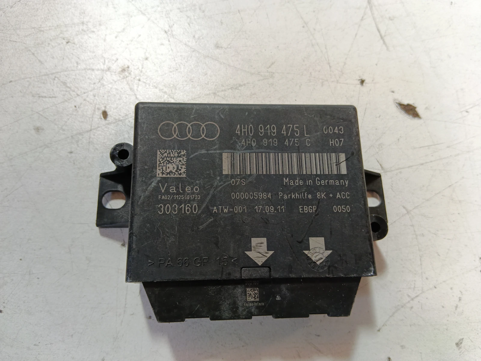 модул парктроник Audi A8