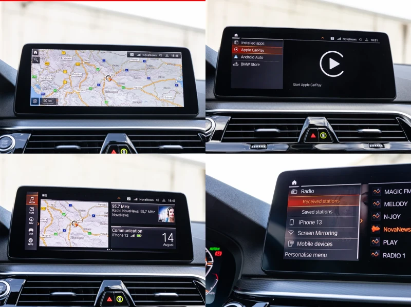 BMW 520 d xDrive Facelift M PACKET  Mild Hybrid  FULL, снимка 12 - Автомобили и джипове - 52346891