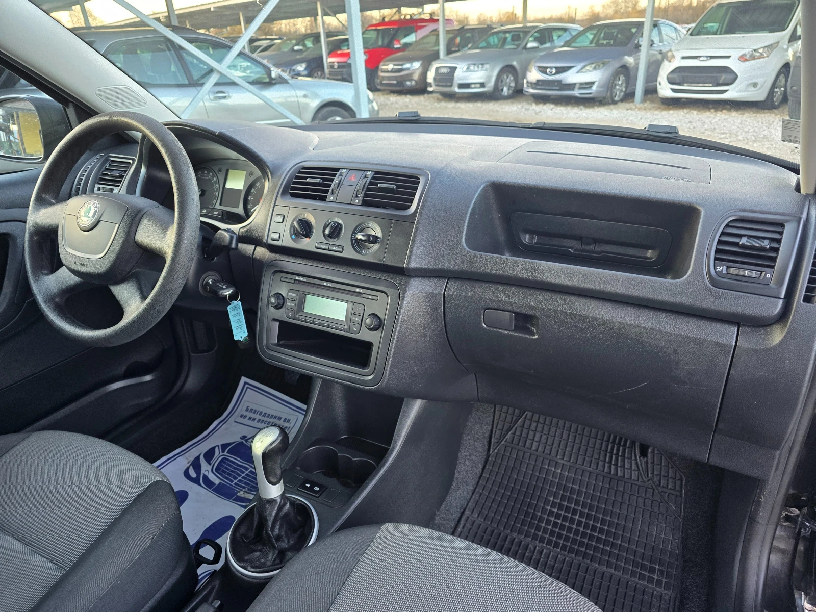 Skoda Fabia 1, 6 TDI КЛИМАТИК !! НОВ ВНОС !!  - изображение 9