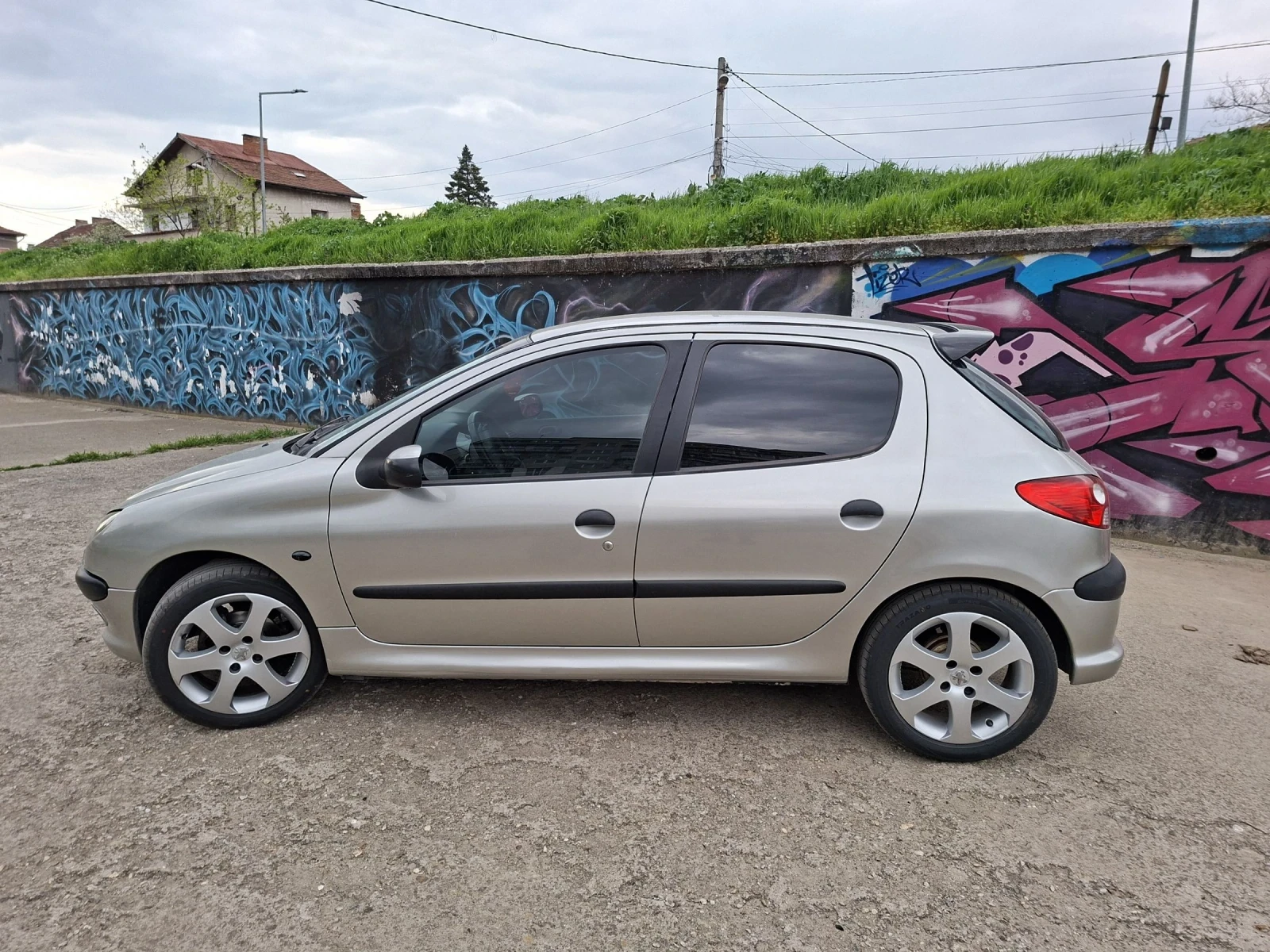 Peugeot 206 1.4, снимка 4 - Автомобили и джипове - 54279264