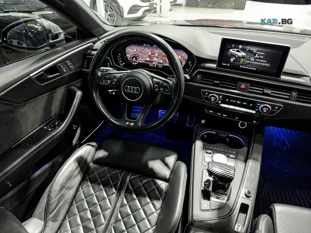 Audi S5 CARBON PACK * TECHNIK * АвтоКредит * (ЦЕНА ДО БГ), снимка 10 - Автомобили и джипове - 54897368
