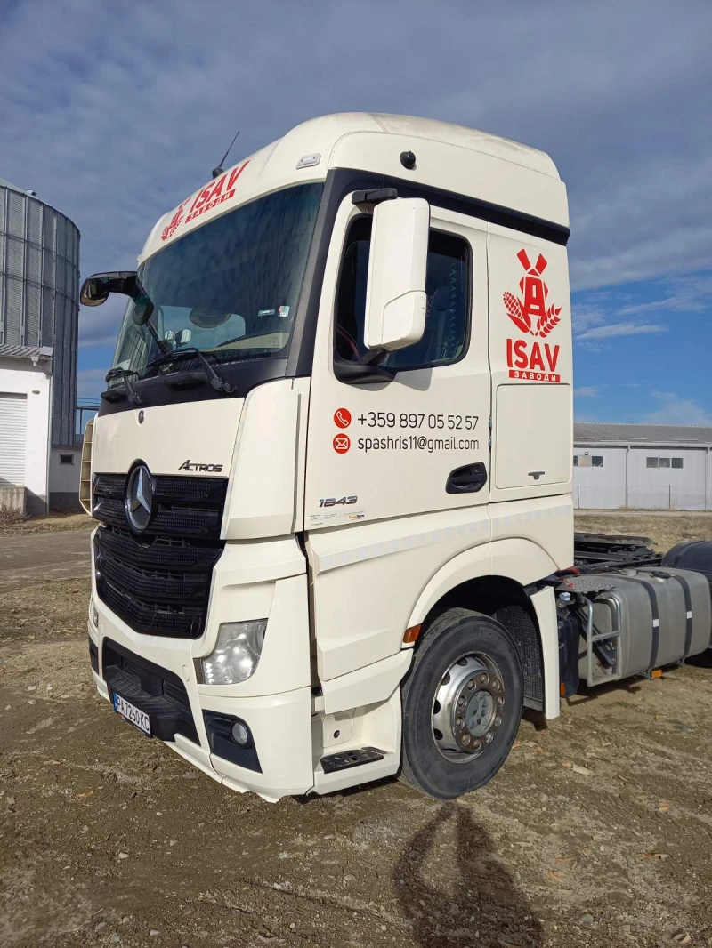 Mercedes-Benz Actros 1843 LS ХИДРАВЛИКА, снимка 1 - Камиони - 48882946