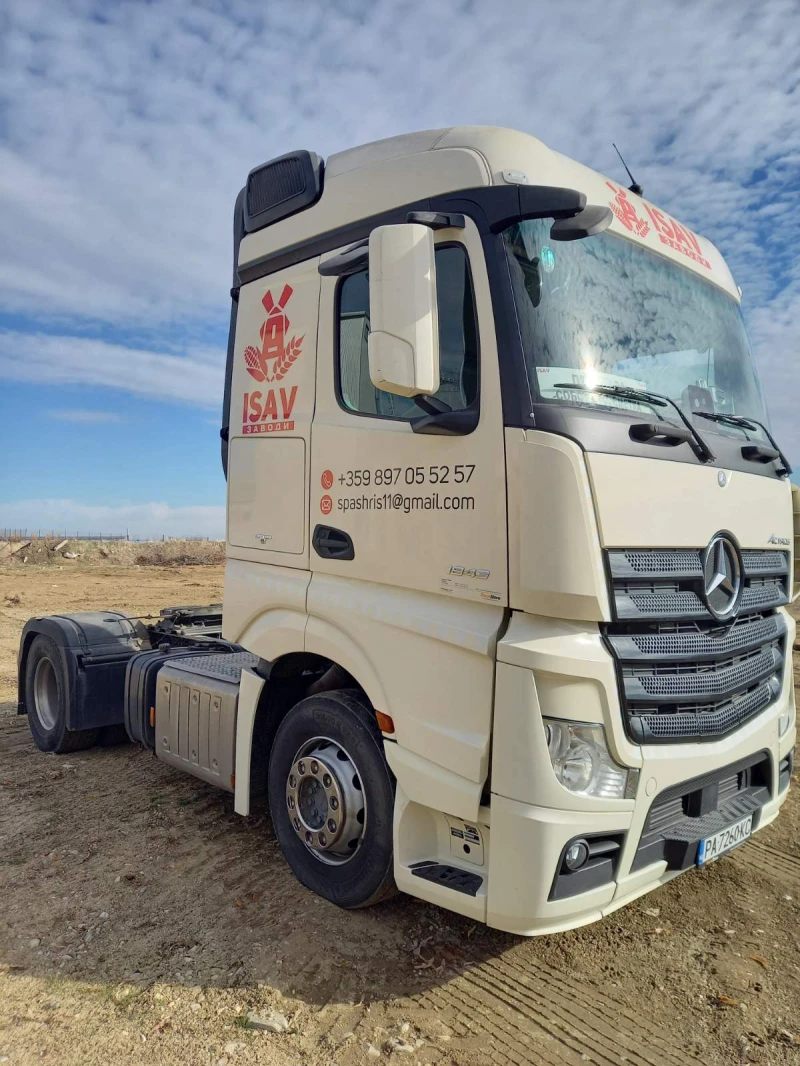 Mercedes-Benz Actros 1843 LS ХИДРАВЛИКА, снимка 3 - Камиони - 48882946