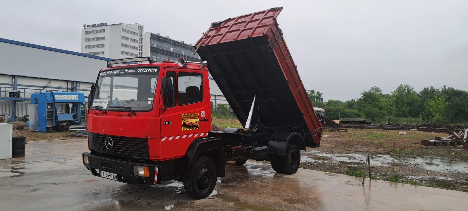 Mercedes-Benz 814 Самосвал - изображение 2