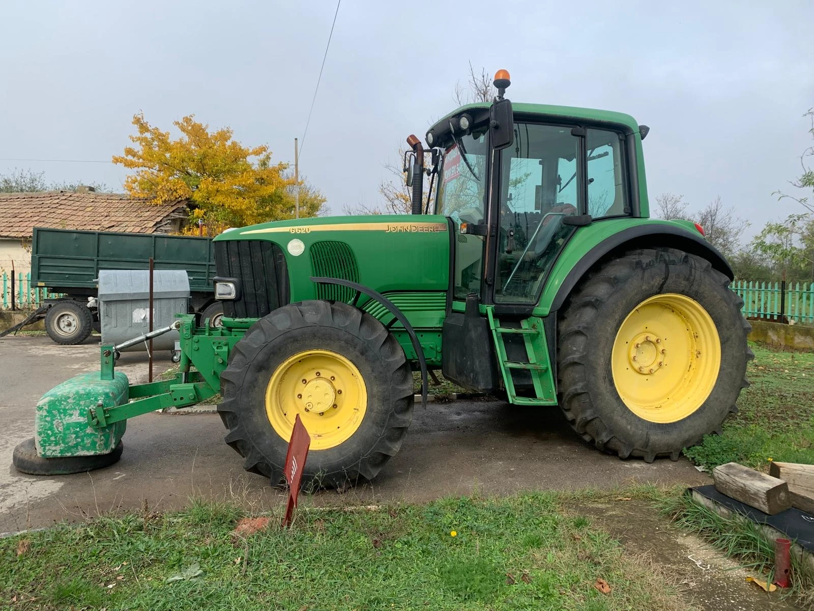 Трактор John Deere 6620, снимка 1