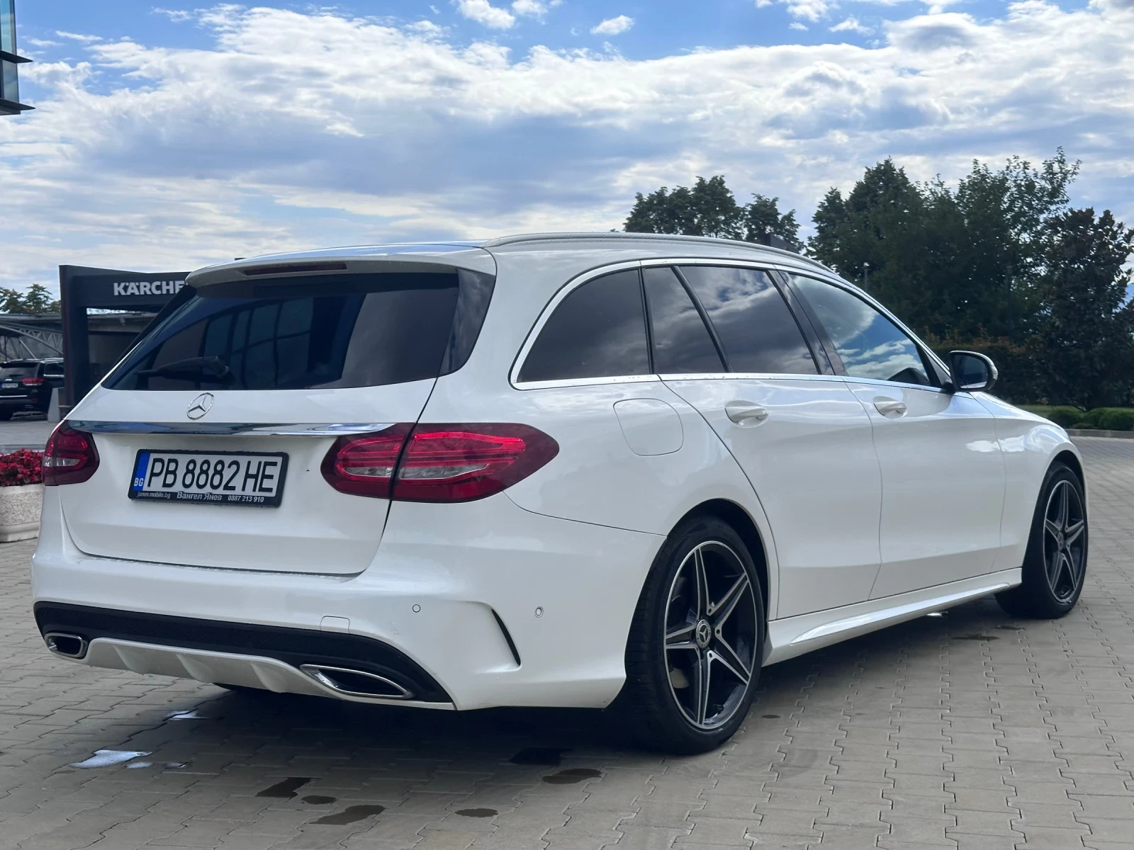 Mercedes-Benz C 220 AMG Premium Line* Head up* Led* PANO* Немска! - изображение 7