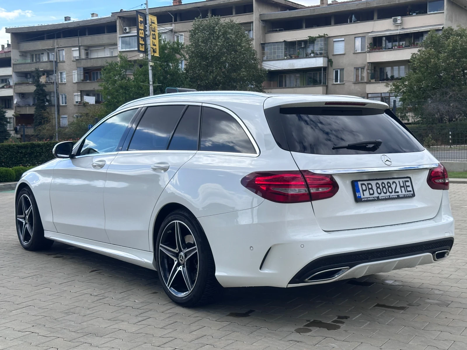 Mercedes-Benz C 220 AMG Premium Line* Head up* Led* PANO* Немска! - изображение 5