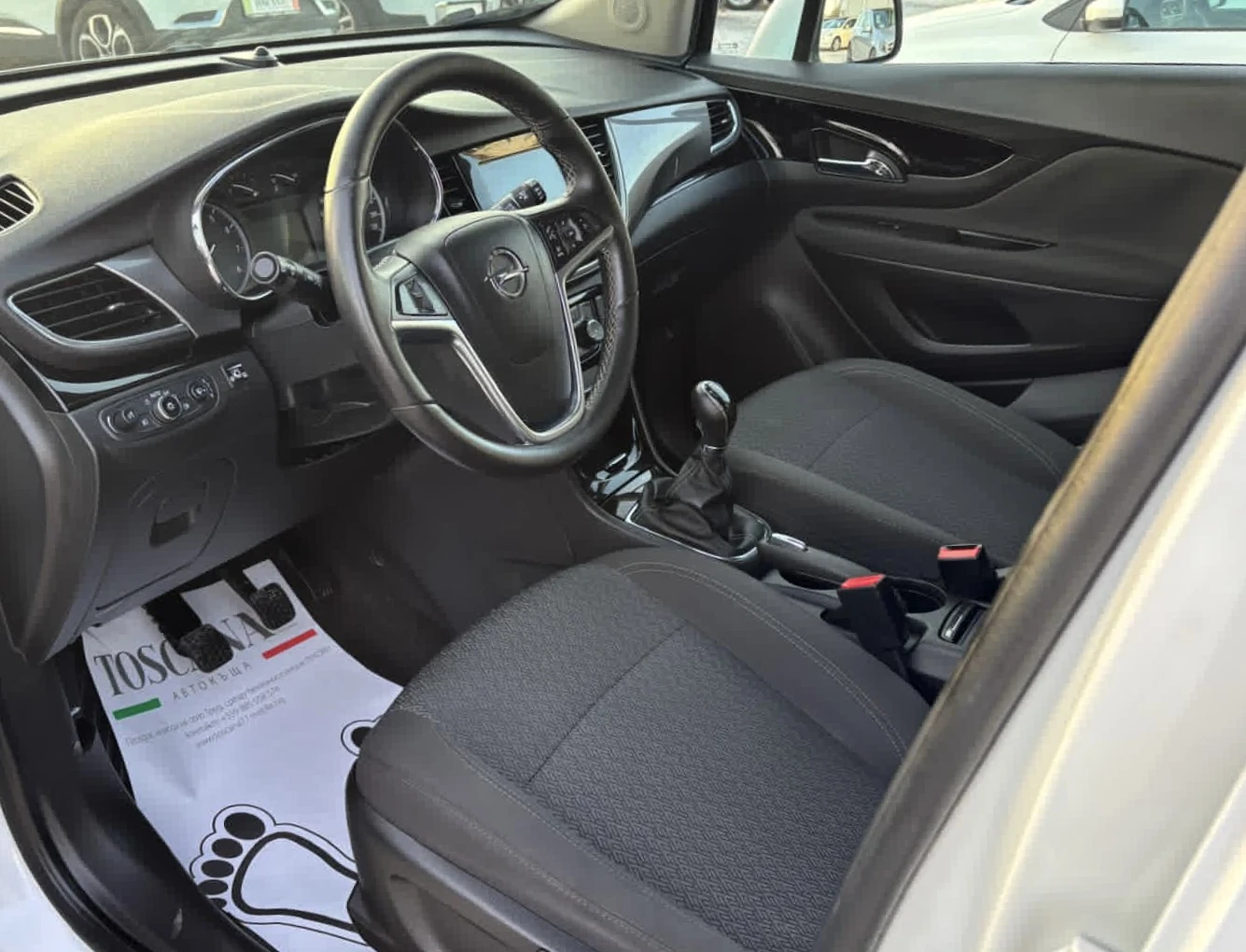 Opel Mokka X 1.6i* Газ* Сервизна История* Лизинг, снимка 5 - Автомобили и джипове - 54230026