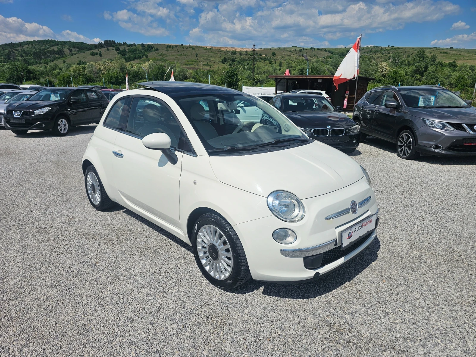 Fiat 500 1.2 benzin, снимка 8 - Автомобили и джипове - 54679811