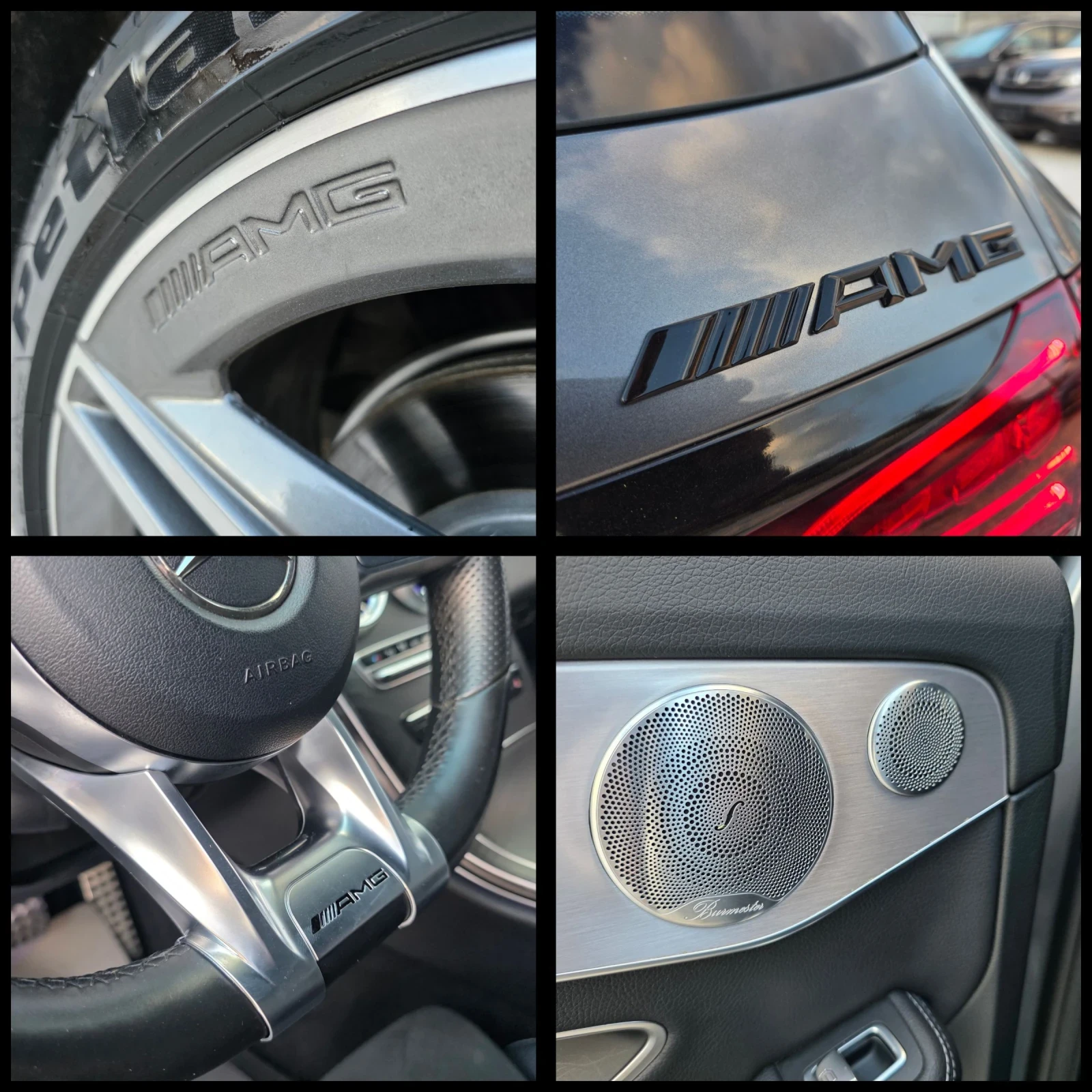 Mercedes-Benz C 220 AMG-Lein Sadow-Lein  C300d 245ks Burmester , снимка 10 - Автомобили и джипове - 55052989