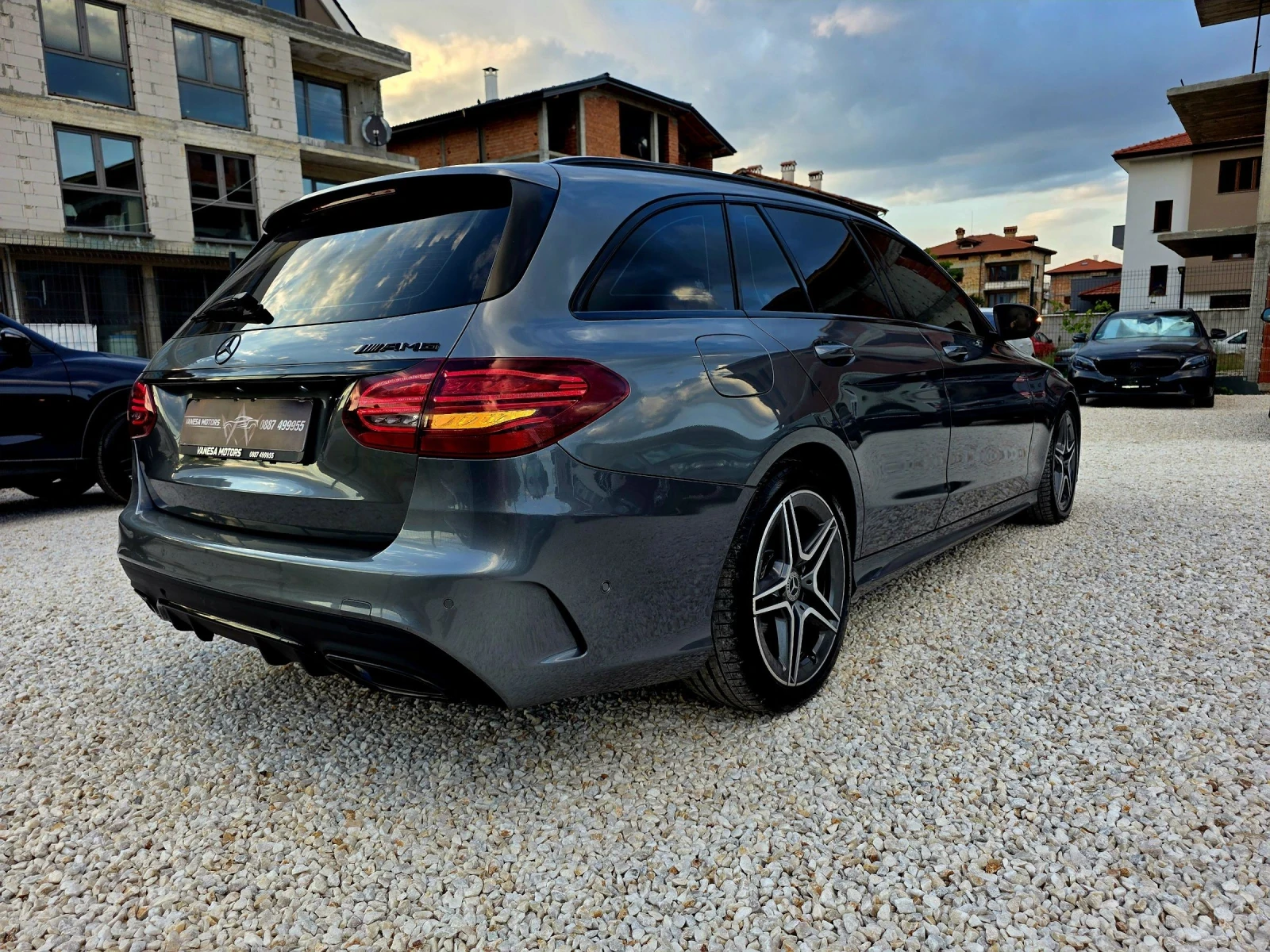 Mercedes-Benz C 220 AMG-Lein Sadow-Lein  C300d 245ks Burmester , снимка 6 - Автомобили и джипове - 55052989
