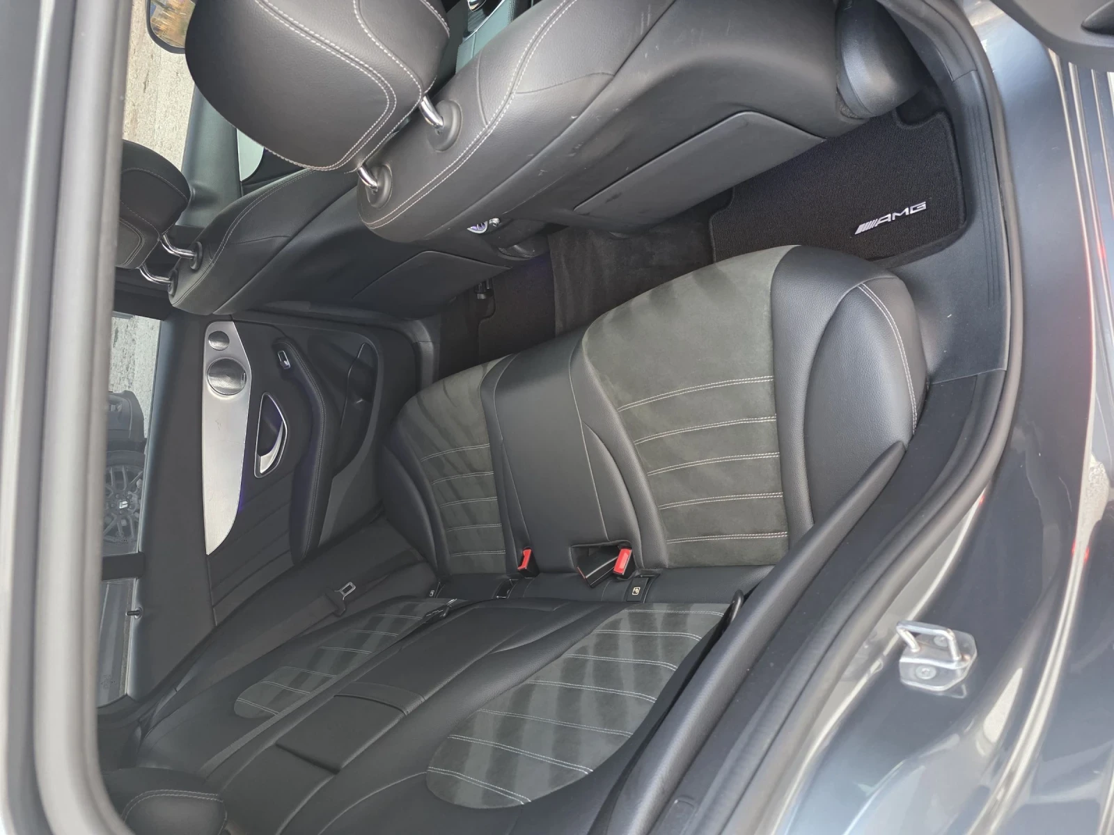 Mercedes-Benz C 220 AMG-Lein Sadow-Lein  C300d 245ks Burmester , снимка 14 - Автомобили и джипове - 55052989
