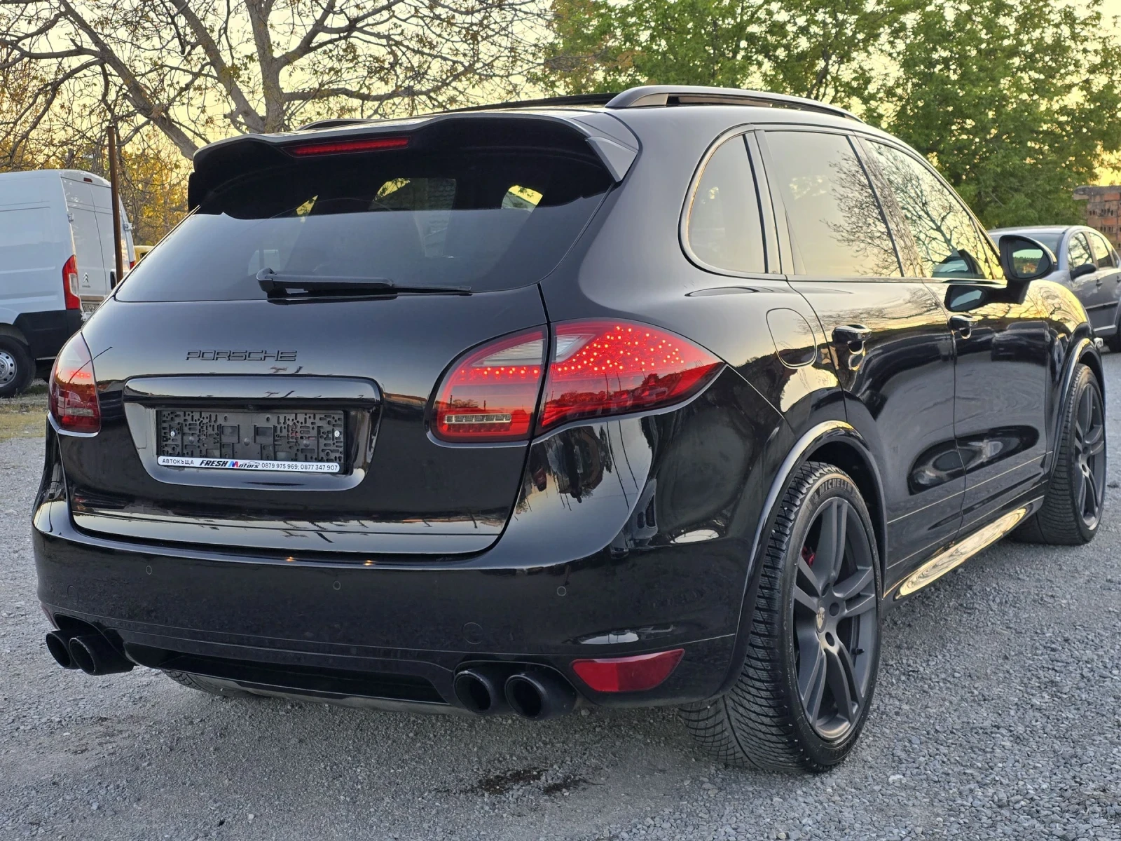 Porsche Cayenne TURBO 4.8 I 500 К.С. ФУЛЛ / ПАНОРАМА /КЕЙЛЕС/ БОС - изображение 4