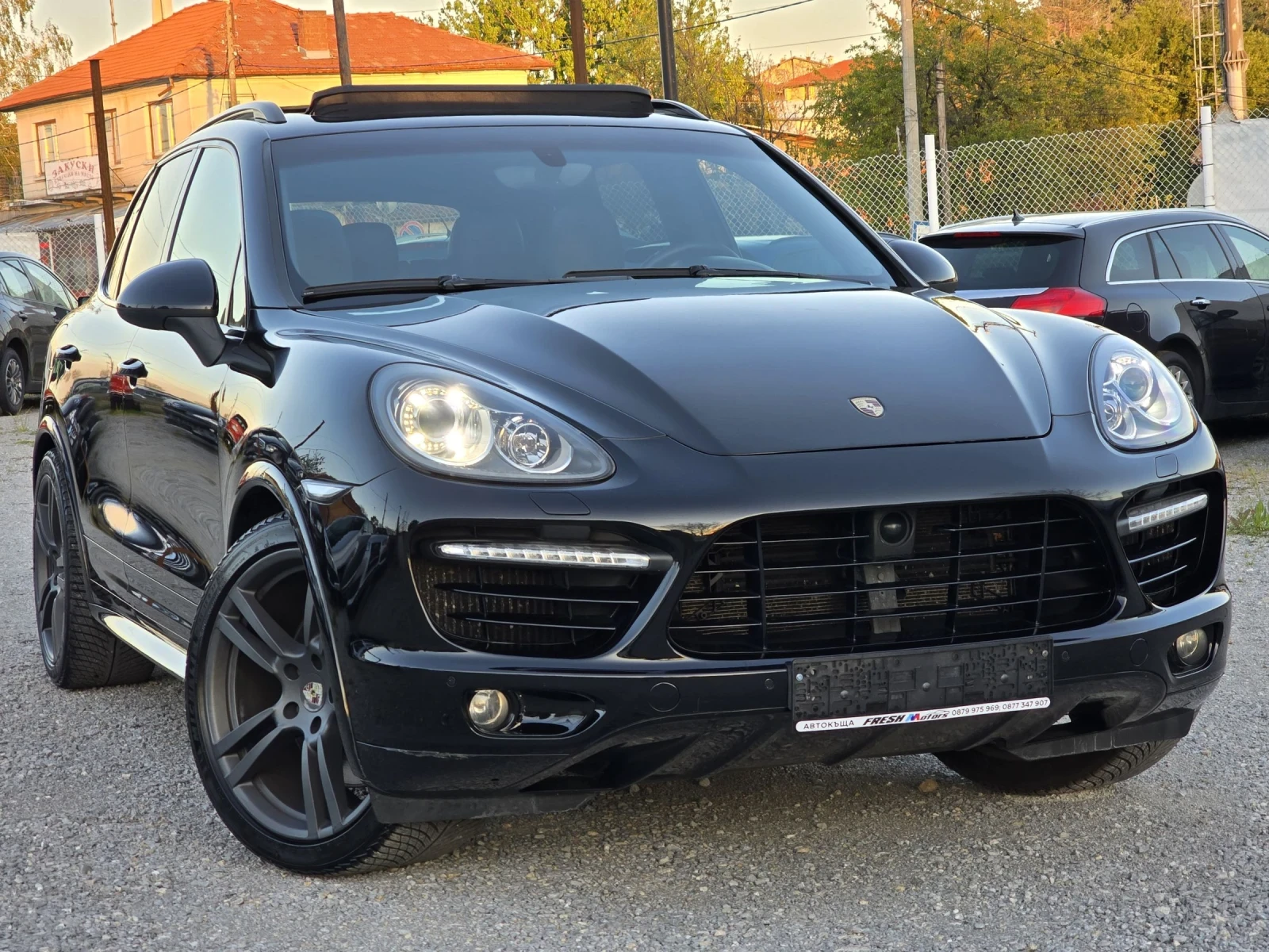 Porsche Cayenne TURBO 4.8 I 500 К.С. ФУЛЛ / ПАНОРАМА /КЕЙЛЕС/ БОС - изображение 2