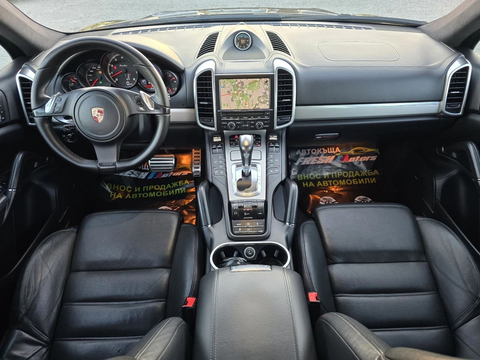 Porsche Cayenne TURBO 4.8 I 500 К.С. ФУЛЛ / ПАНОРАМА /КЕЙЛЕС/ БОС - изображение 6