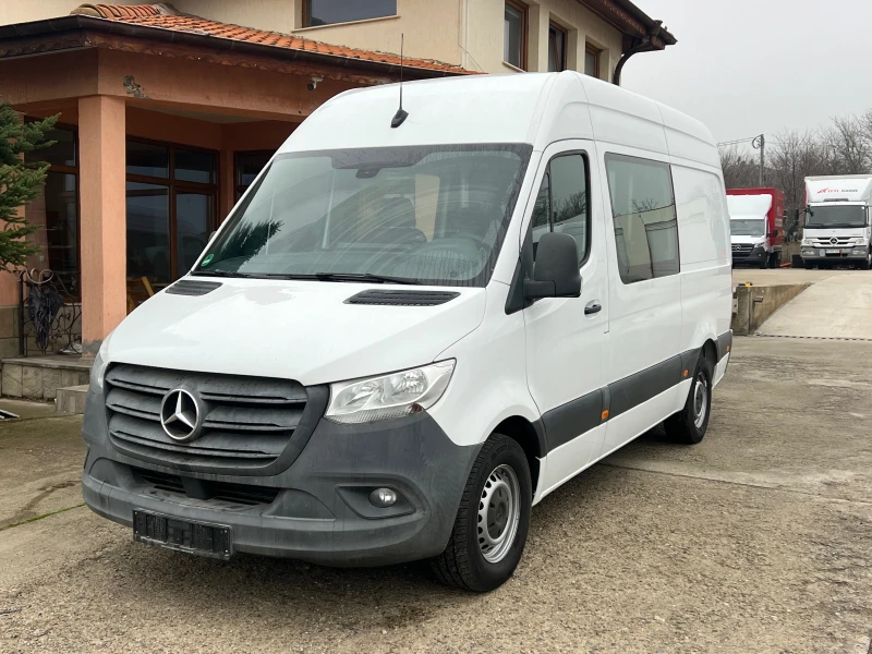 Mercedes-Benz Sprinter 316 4+ 1 МЕСТА, EURO6 , FULL , ТОВАРОПЪТНИЧЕСКИ, снимка 2 - Бусове и автобуси - 53506463
