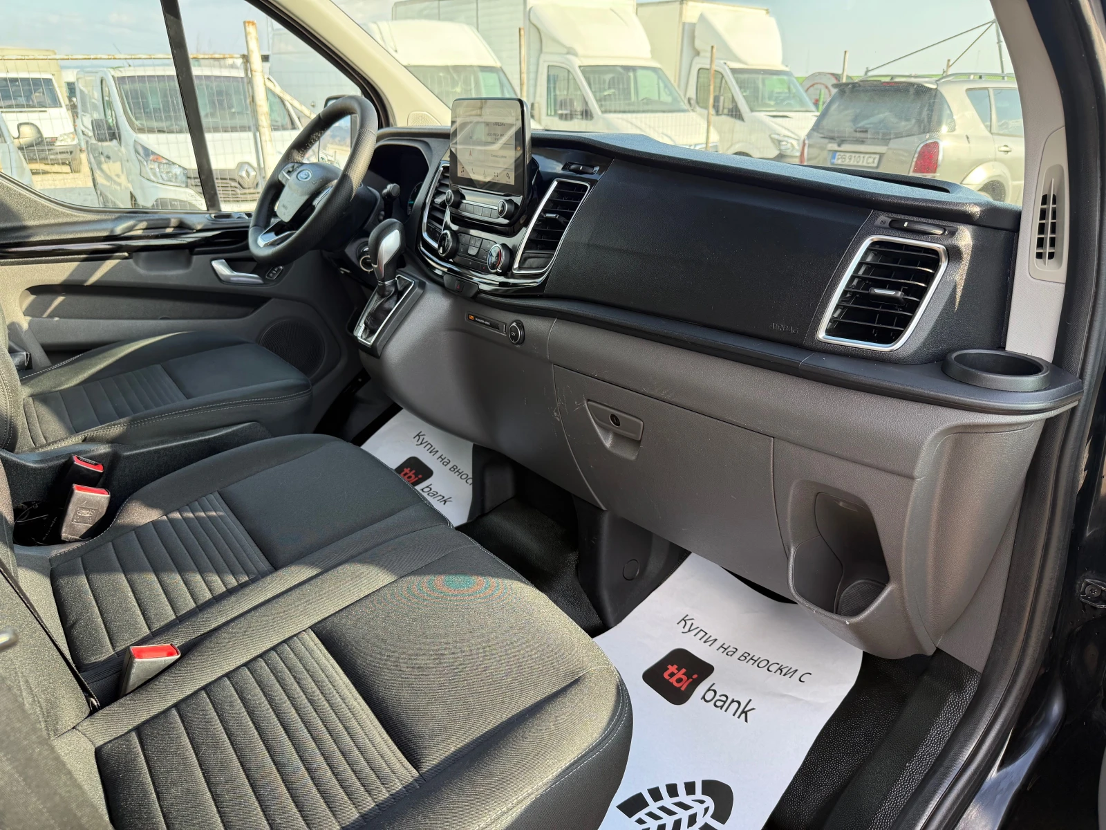 Ford Transit Custom EURO6B 170кс. ВСИЧКИ ЕКСТРИ, снимка 10 - Бусове и автобуси - 53864738