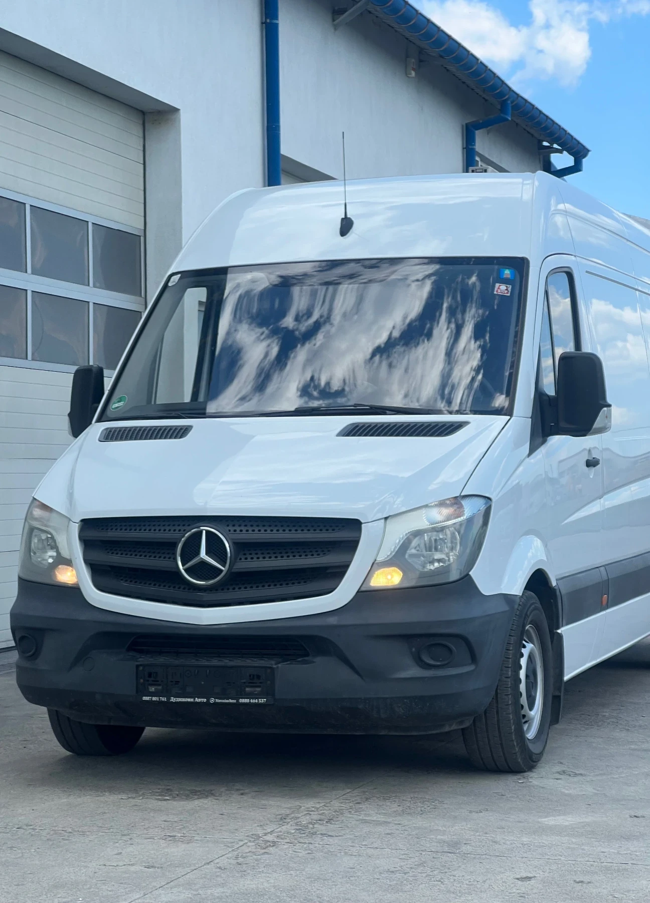 Mercedes-Benz Sprinter 316 160к.с / Климатроник / Макси база, снимка 2 - Бусове и автобуси - 54425634