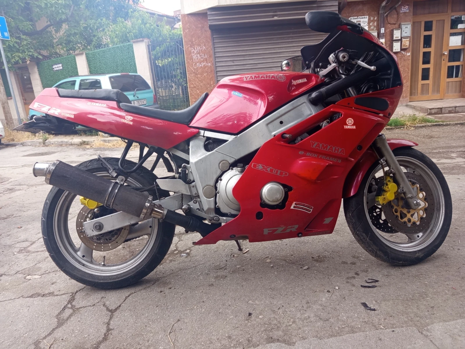 Yamaha Fzr 600 e box frame, снимка 2 - Мотоциклети и мототехника - 55606529