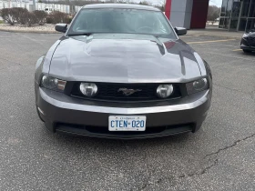 Ford Mustang GT 5.0 * РЪЧКА * НАВИ * ЧЕРНА КОЖА * , снимка 3