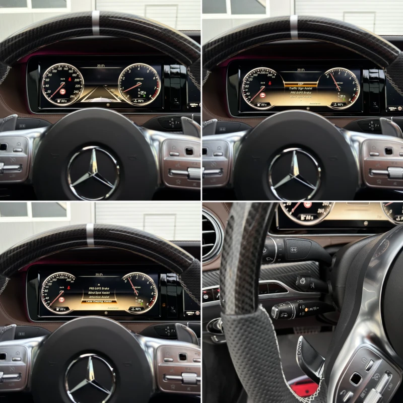 Mercedes-Benz S 500 BRABUS 800 / FACELIFT / PANO / BURMASTER / 3xTV, снимка 13 - Автомобили и джипове - 52506514