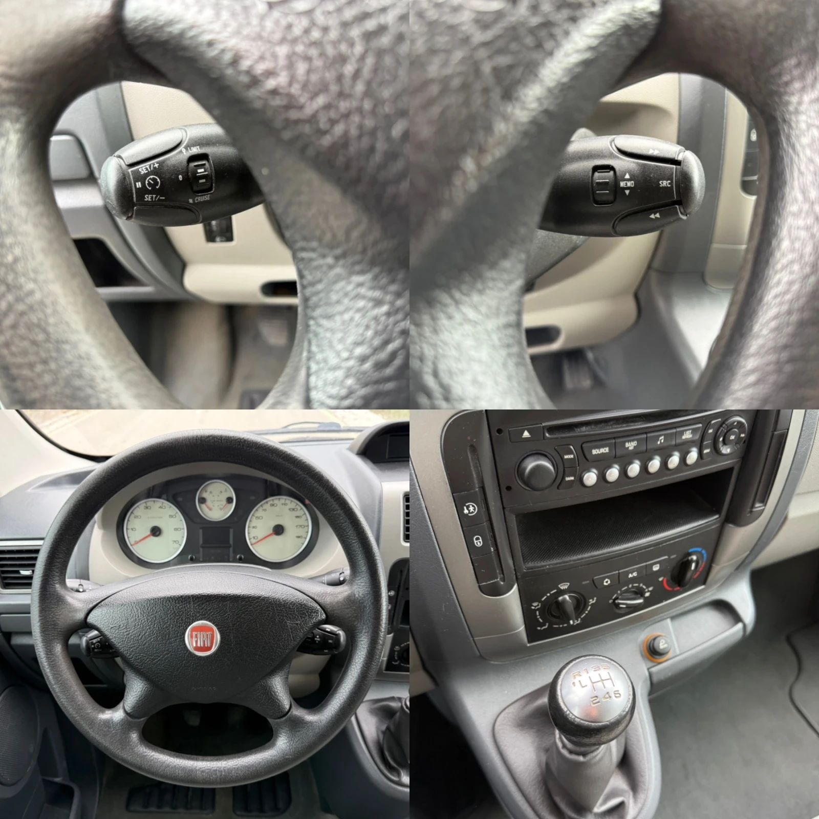 Fiat Scudo 2.0D MULTIJET / MAXI / 8+ 1 / CLIMA / AVTOPILOT, снимка 14 - Автомобили и джипове - 53904325