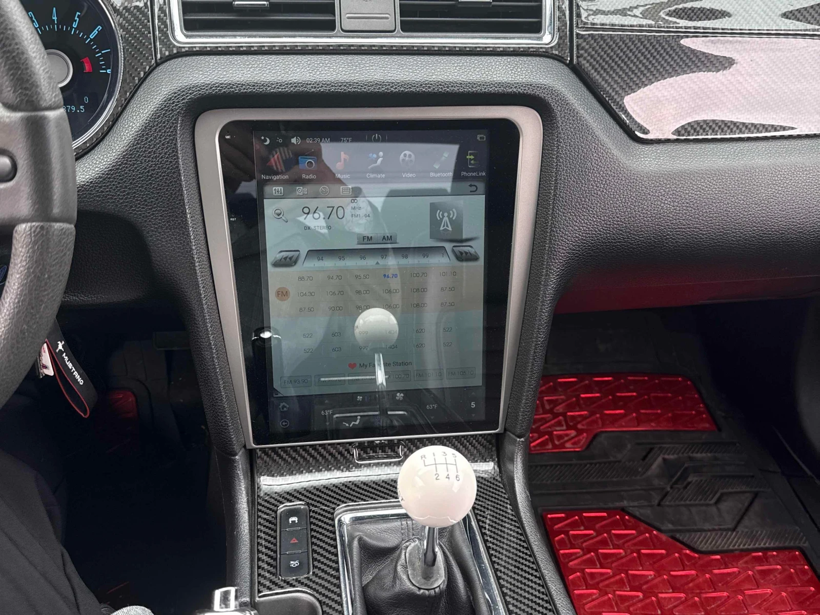 Ford Mustang GT 5.0 * РЪЧКА * НАВИ * ЧЕРНА КОЖА * , снимка 9 - Автомобили и джипове - 54046355