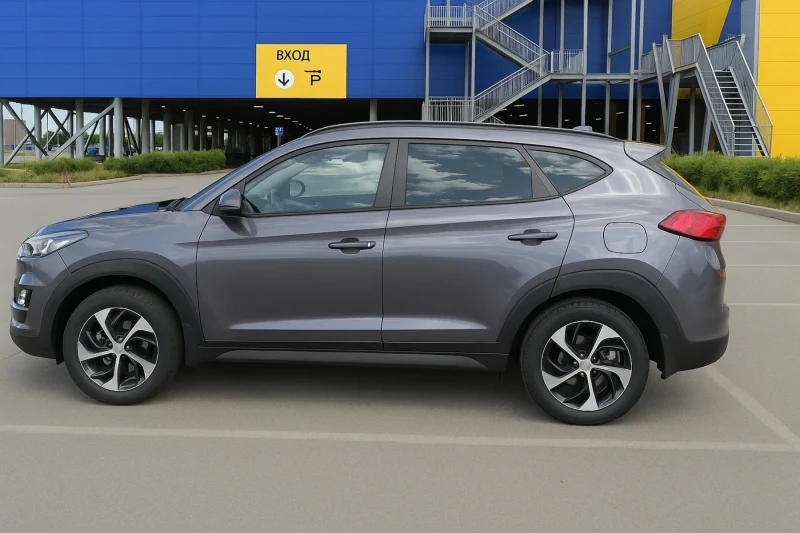 Hyundai Tucson 2.0 CRDi 4WD Premium 87k km, снимка 4 - Автомобили и джипове - 52027101