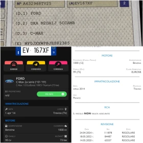 Ford C-max 1.0Ecoboost TITANIUM ИТАЛИЯ, снимка 15