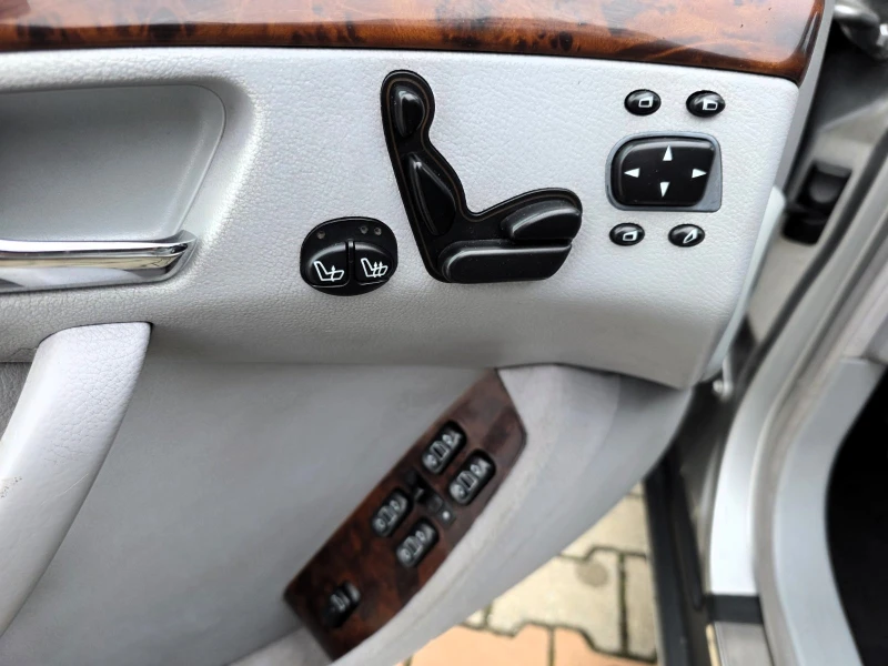 Mercedes-Benz S 320 V6/224hp, снимка 8 - Автомобили и джипове - 53508867