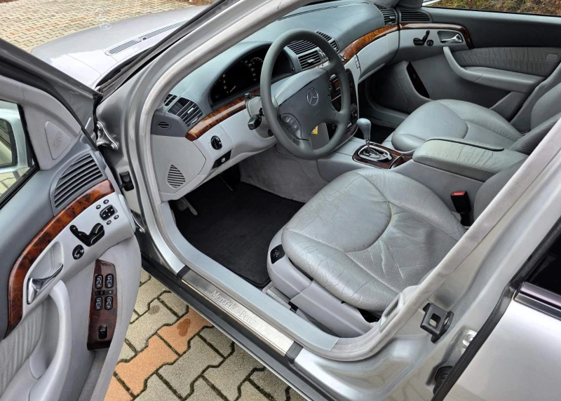 Mercedes-Benz S 320 V6/224hp, снимка 7 - Автомобили и джипове - 53508867