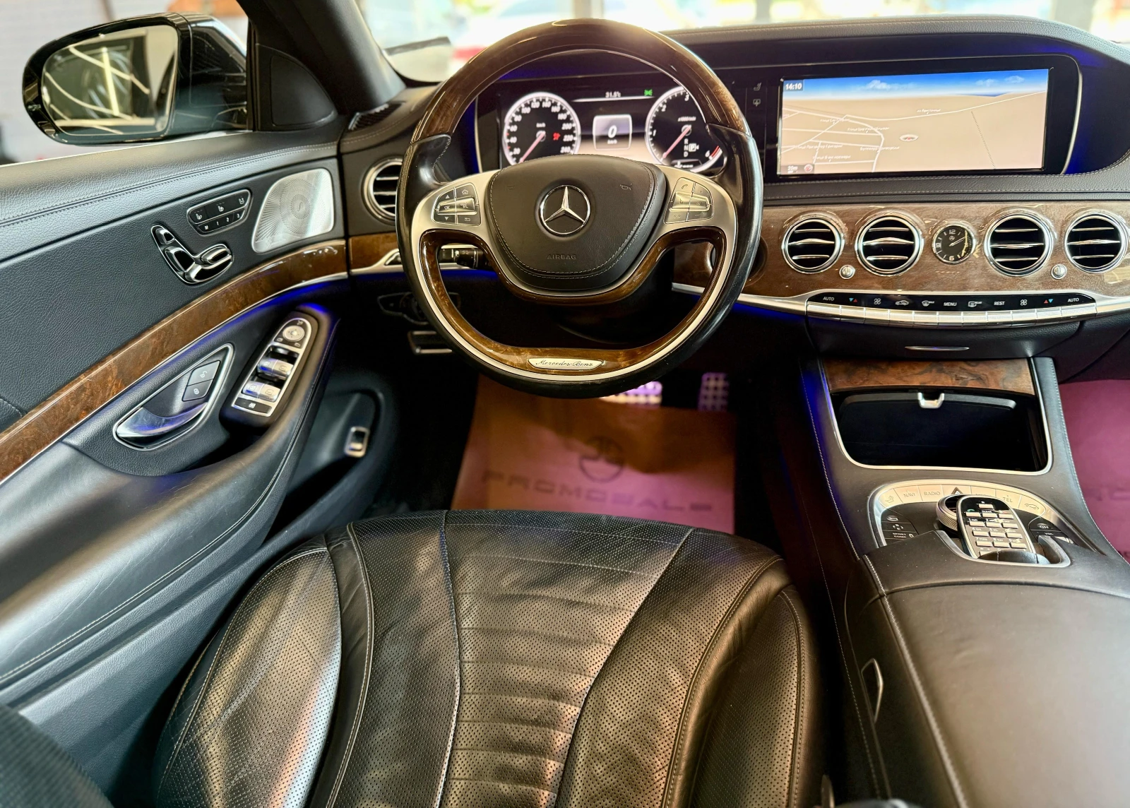 Mercedes-Benz S 350 d* AMG Pack* Burmaster* Лизинг* Обдух* Подгрев* Ма - изображение 9
