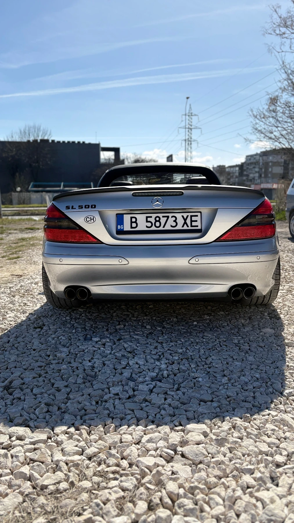 Mercedes-Benz SL 500, снимка 4 - Автомобили и джипове - 53814999