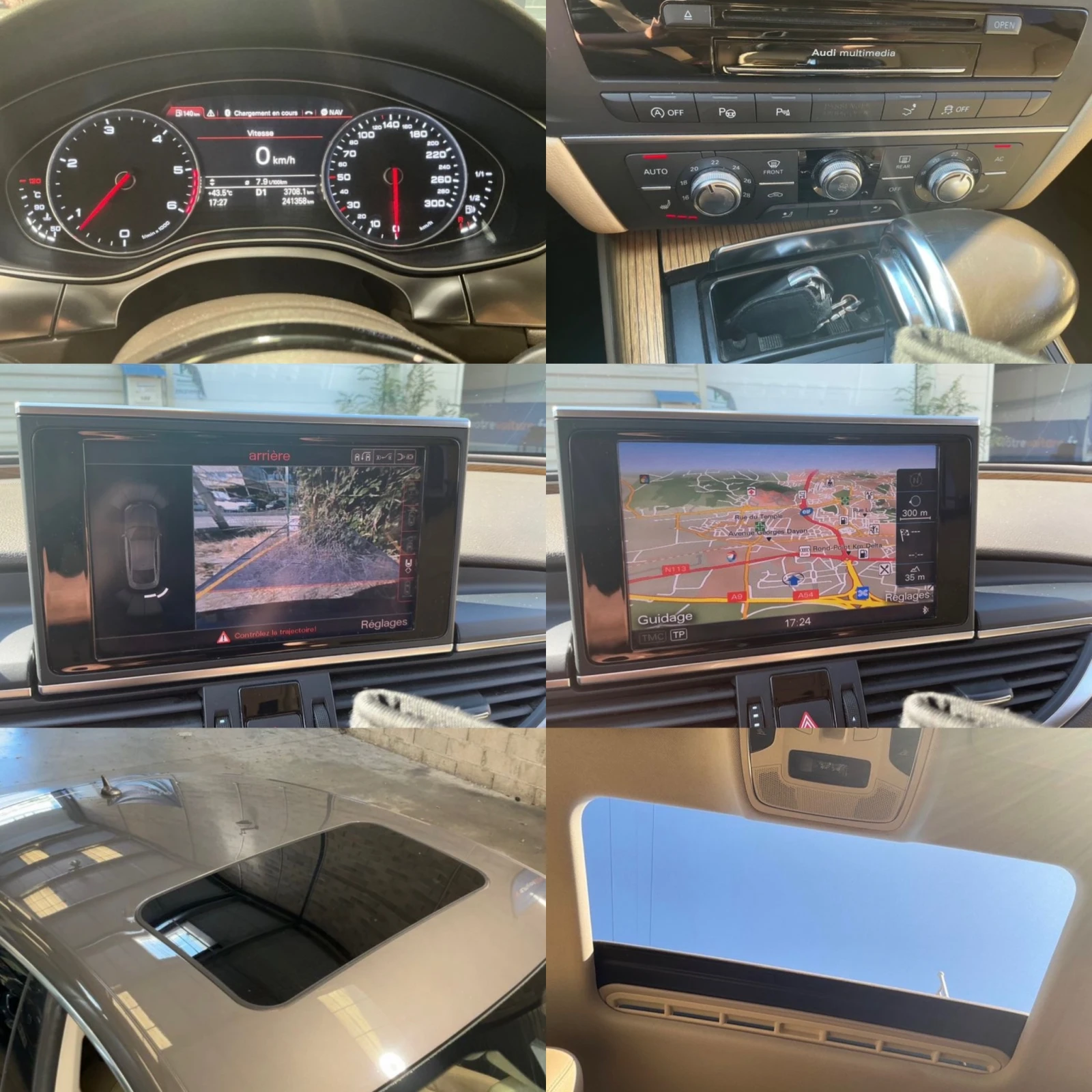 Audi A7 3.0TDI/ОЧАКВАН ВНОС/СЕРВИЗНА ИСТОРИЯ В AUDI/ , снимка 14 - Автомобили и джипове - 55338926