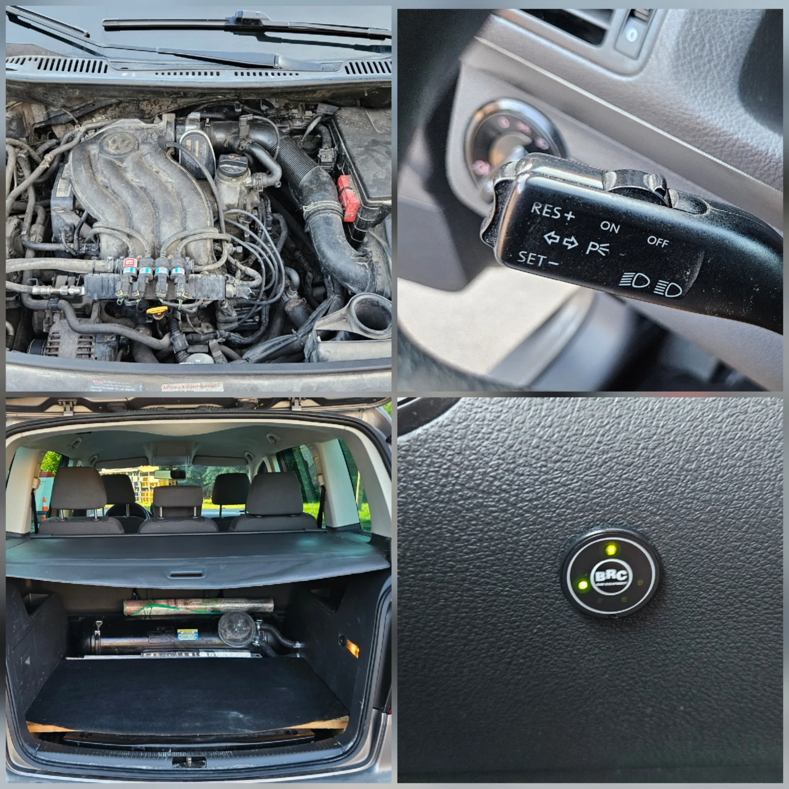 VW Touran 2.0 GAZ/ NAVIG/KLIMATIK, снимка 17 - Автомобили и джипове - 55471240