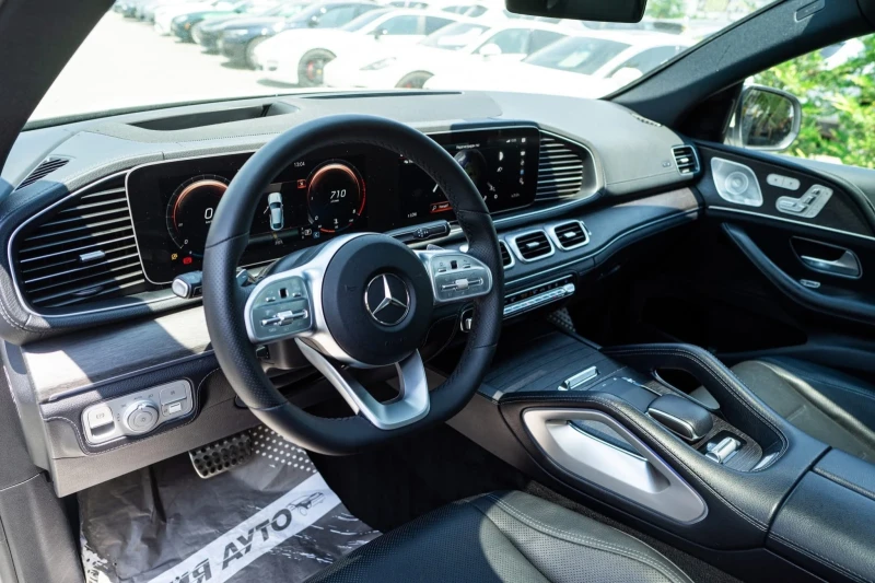 Mercedes-Benz GLE 400 D 4MATIC FULL AMG LINE ПАНО BURMEISTER ЛИЗИНГ 100%, снимка 13 - Автомобили и джипове - 50589896