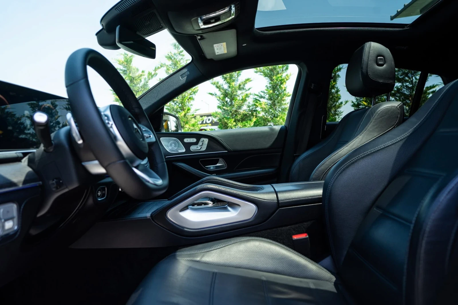 Mercedes-Benz GLE 400 D 4MATIC FULL AMG LINE  BURMEISTER  100% | Mobile.bg   12