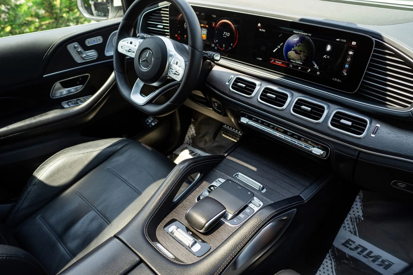 Mercedes-Benz GLE 400 D 4MATIC FULL AMG LINE  BURMEISTER  100% | Mobile.bg   15