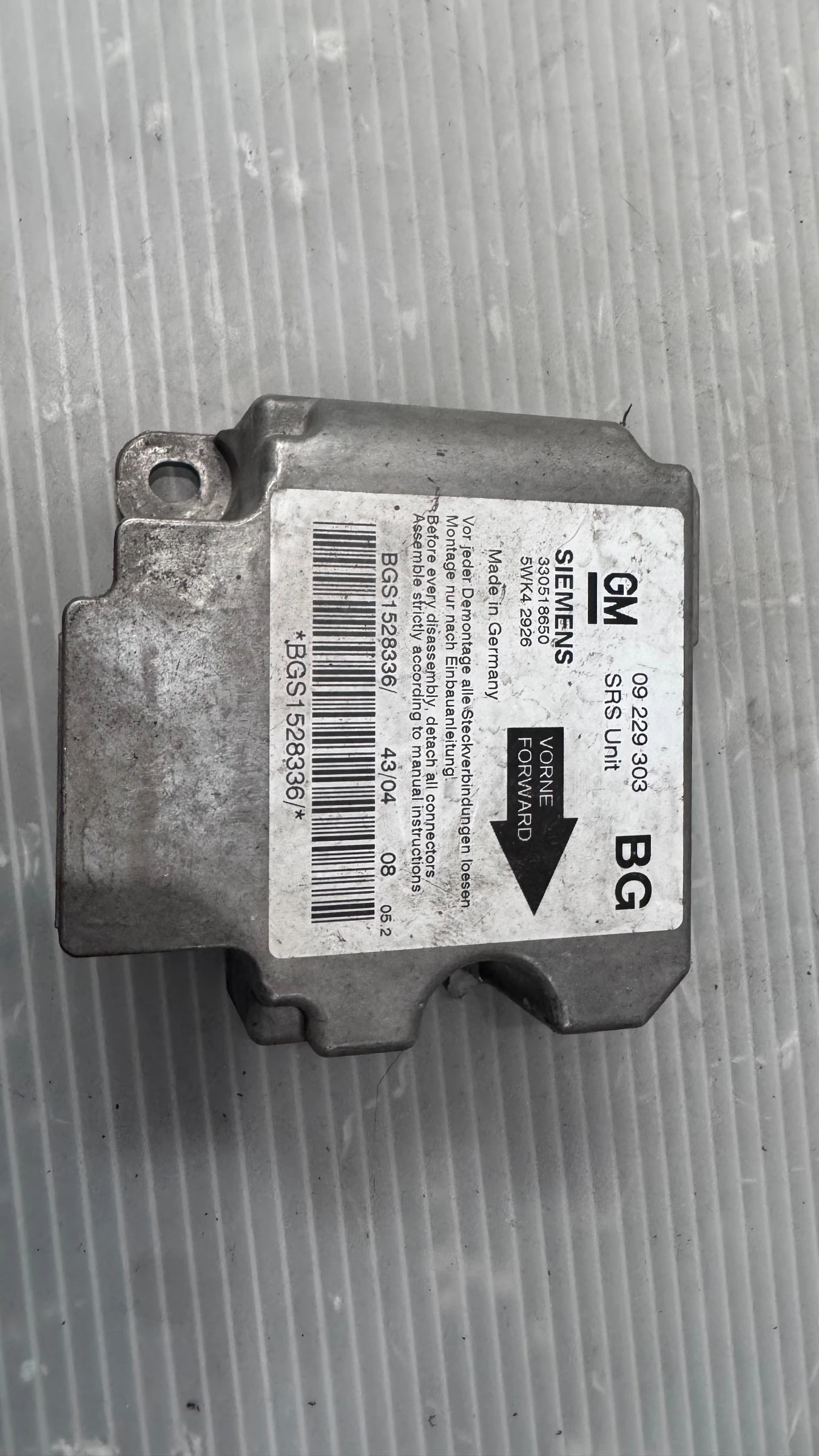 Airbag  /  /  a Opel Zafira - 09229303 | Mobile.bg   2