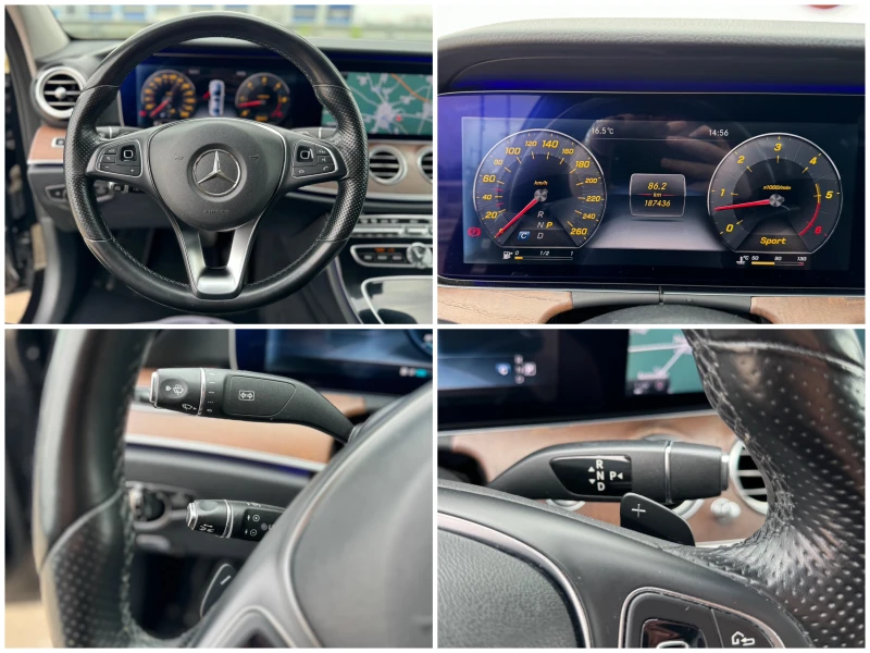 Mercedes-Benz E 350 d= BRABUS= DISTRONIC= KEYLESS GO= VIRTUAL COCPIT= , снимка 15 - Автомобили и джипове - 47208624