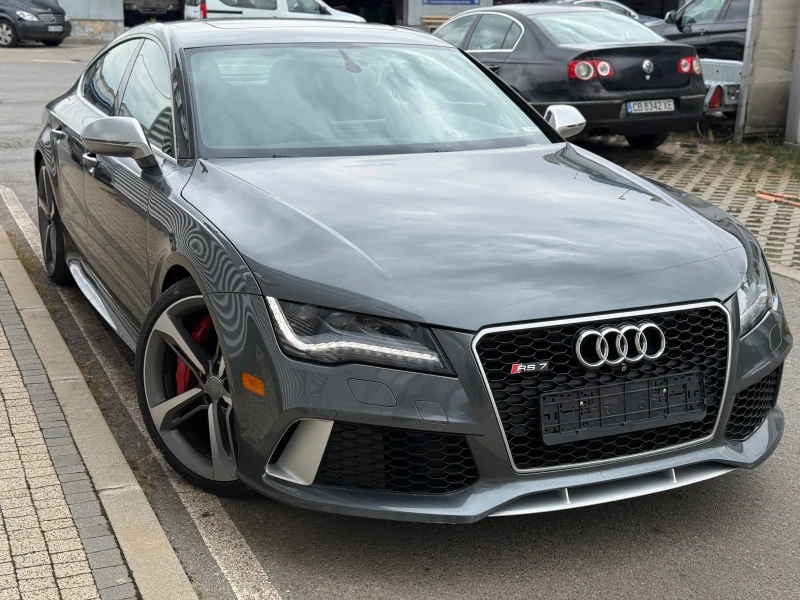 Audi Rs7 4.0V8TFSI+ Bose+ Matrix+ Подгрев+ Шибидах+ Камера, снимка 6 - Автомобили и джипове - 51877781