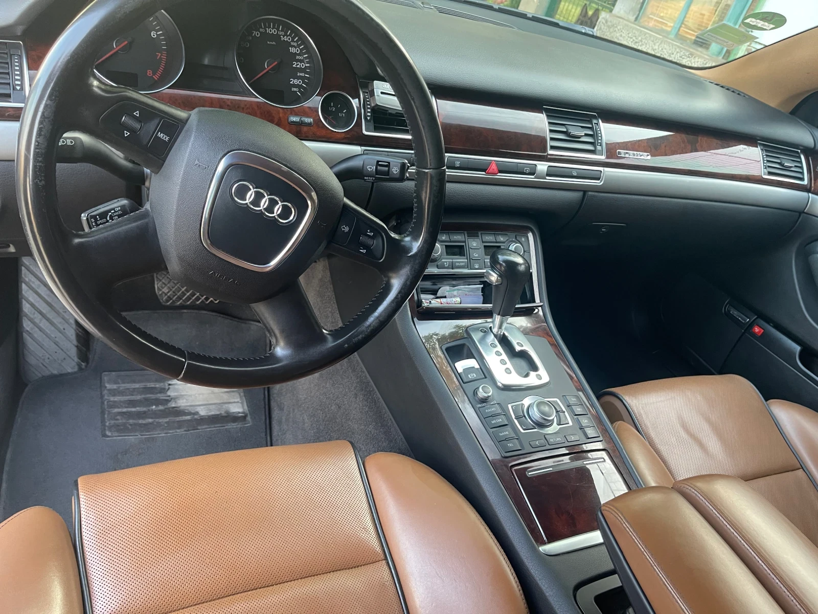 Audi A8 4.2fsi LONG Бартер за Джип  - изображение 5