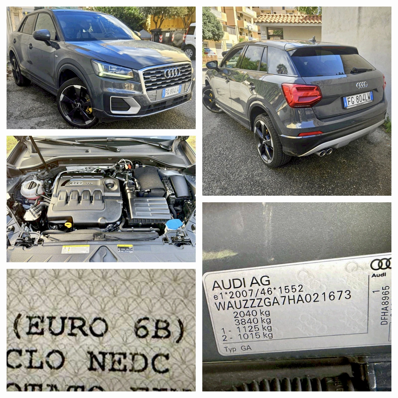 Audi Q2 190к.с.* Quattro* 2.0TDI* Prestige* S-Line* LED* E - изображение 9
